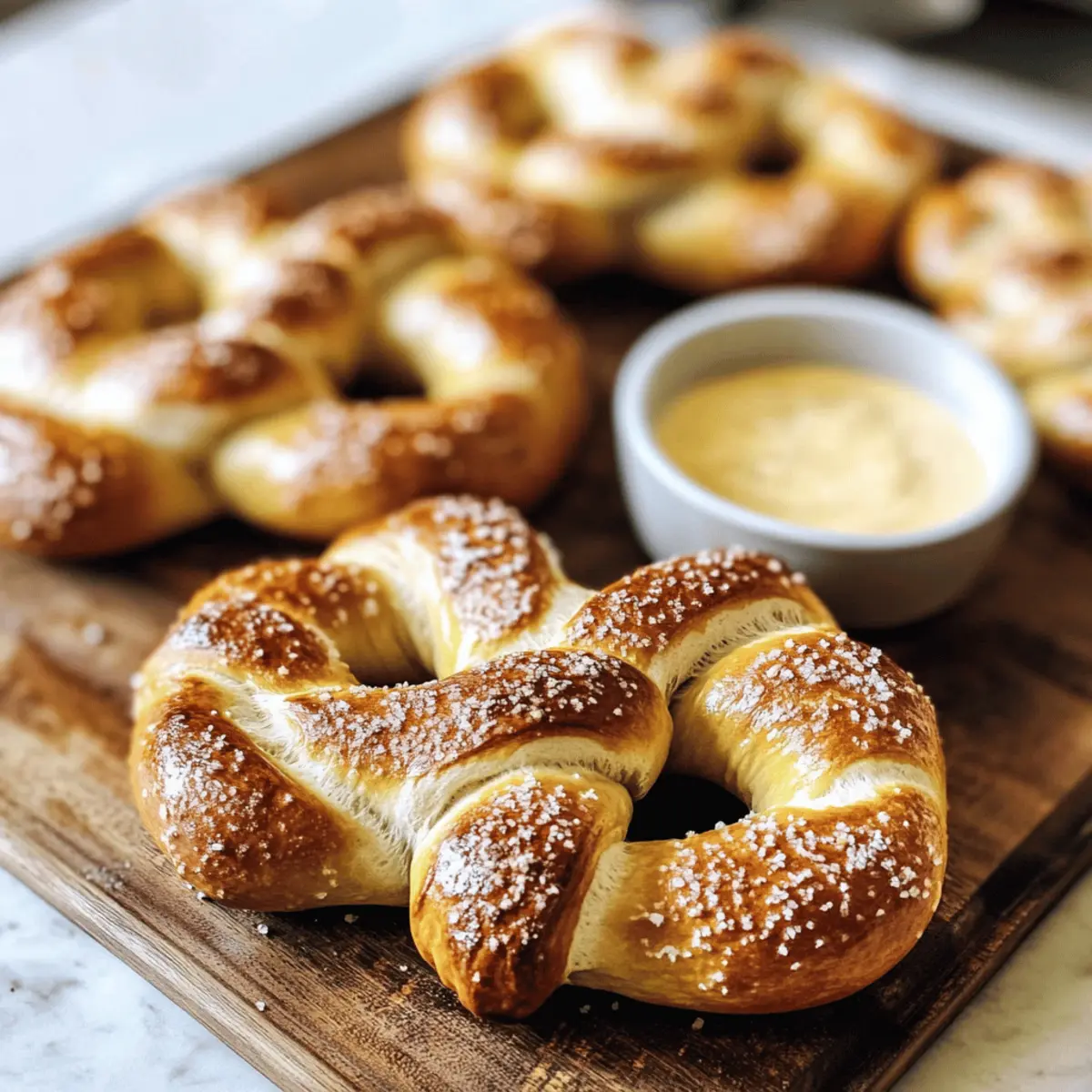 Préparation de Bretzels Doux de Base Faciles et Savoureux