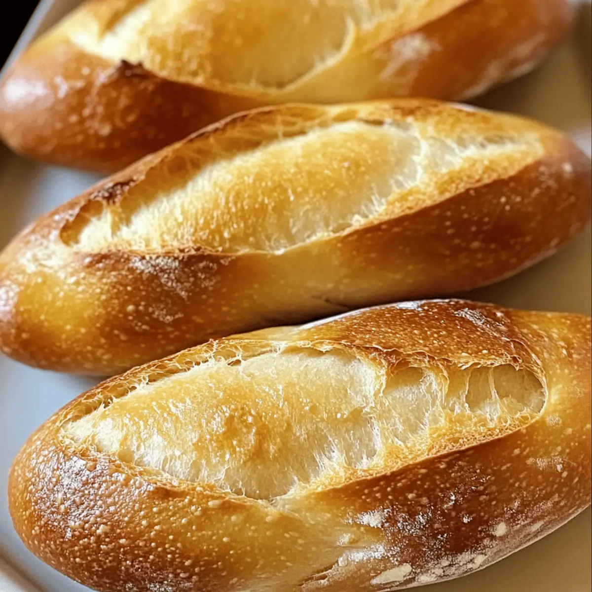 Baguettes mini croûteuse : recette facile et savoureuse