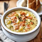 Chowder de saumon fumé