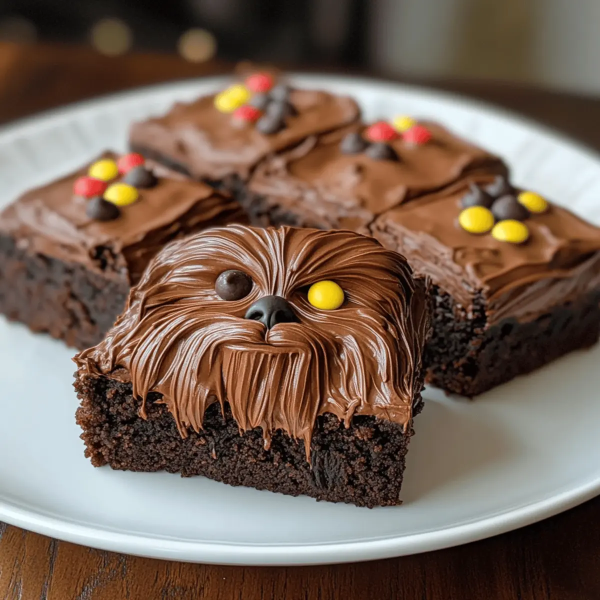 Brownies Chewbacca : un délice intergalactique