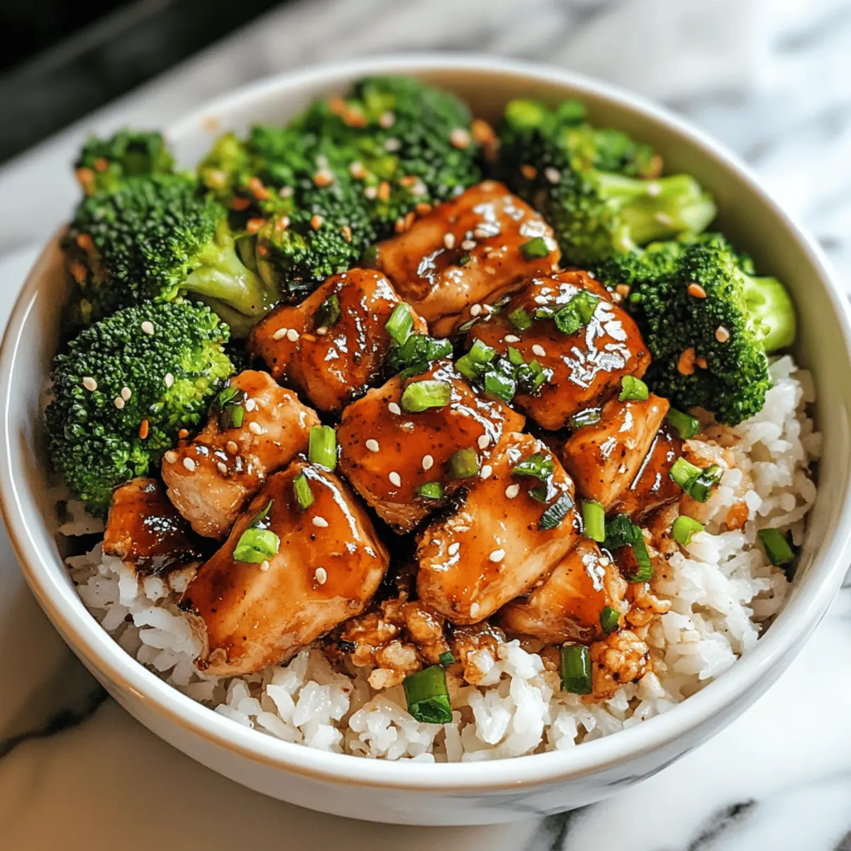Bol de poulet santé très savoureux et rapide