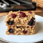 Barres de flocons d'avoine petit-déjeuner