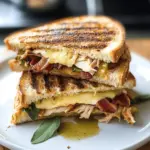 Panini chargé de dinde