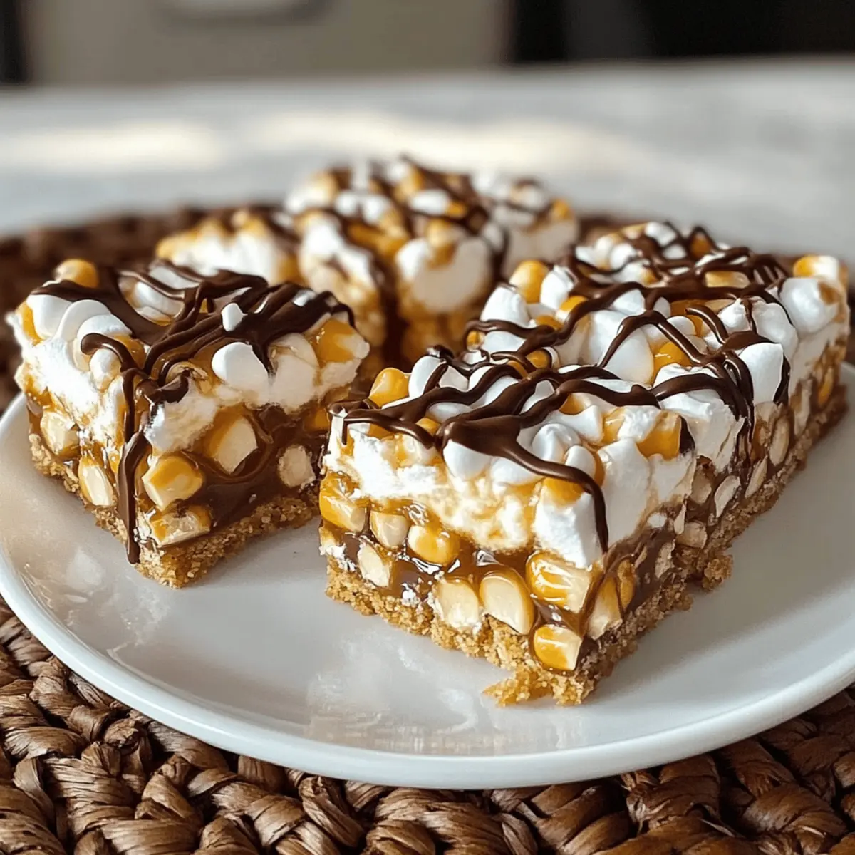 Barres de maïs au caramel irrésistibles et fondantes