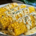 Maïs Parmesan à l'ail