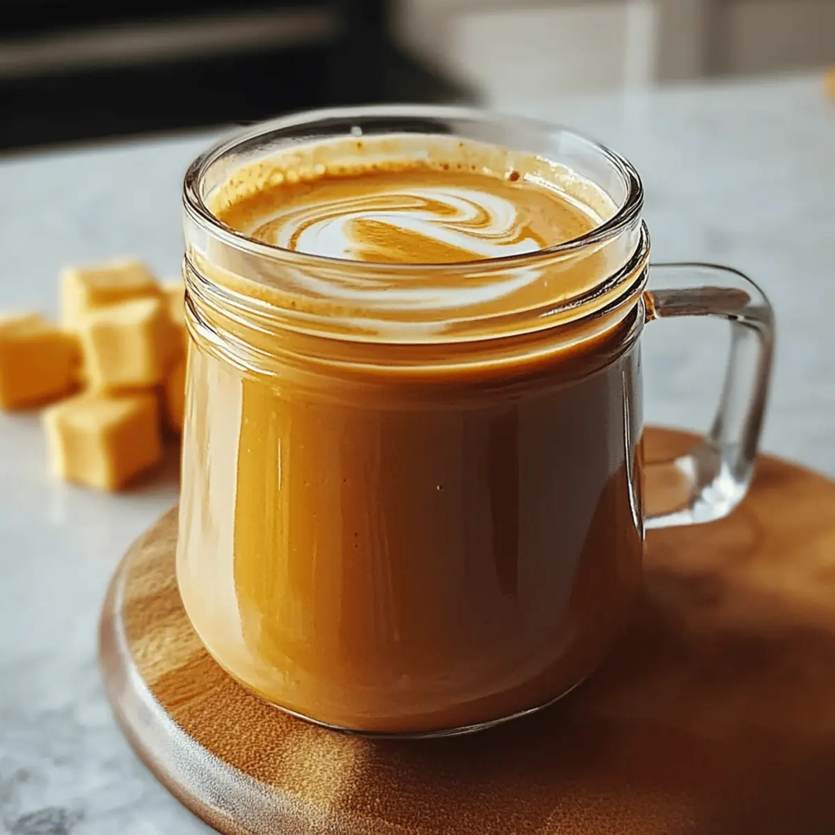 Sirop de café à la vanille, à la citrouille et aux guimauves