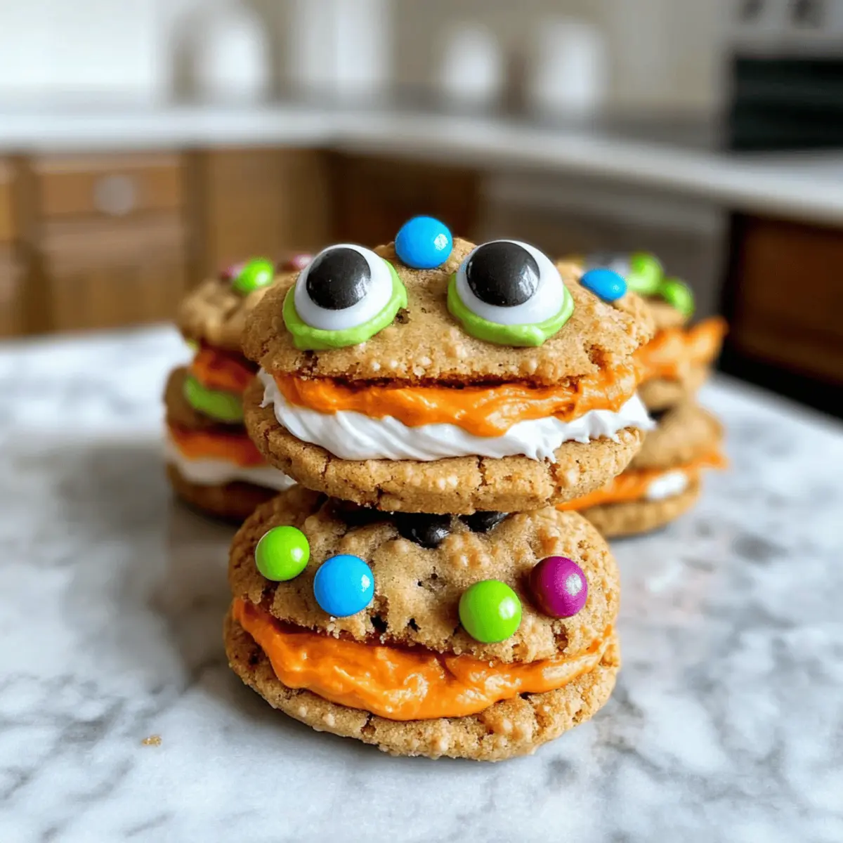 Cookies de Monstre Mignon faciles à réaliser