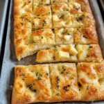 Focaccia italienne au Gruyère et au thym