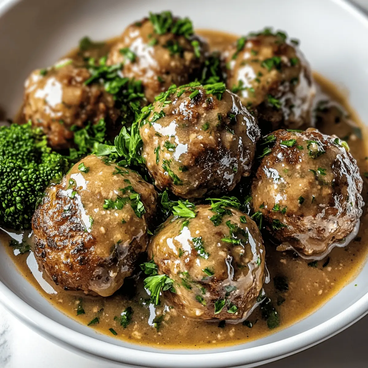 Boulettes de viande suédoises céto délicieuses à essayer