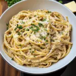 Pâtes aux oignons français et au beurre noisette