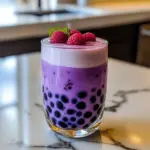 mocktail de thé aux bulles de ailes de chauve-souris