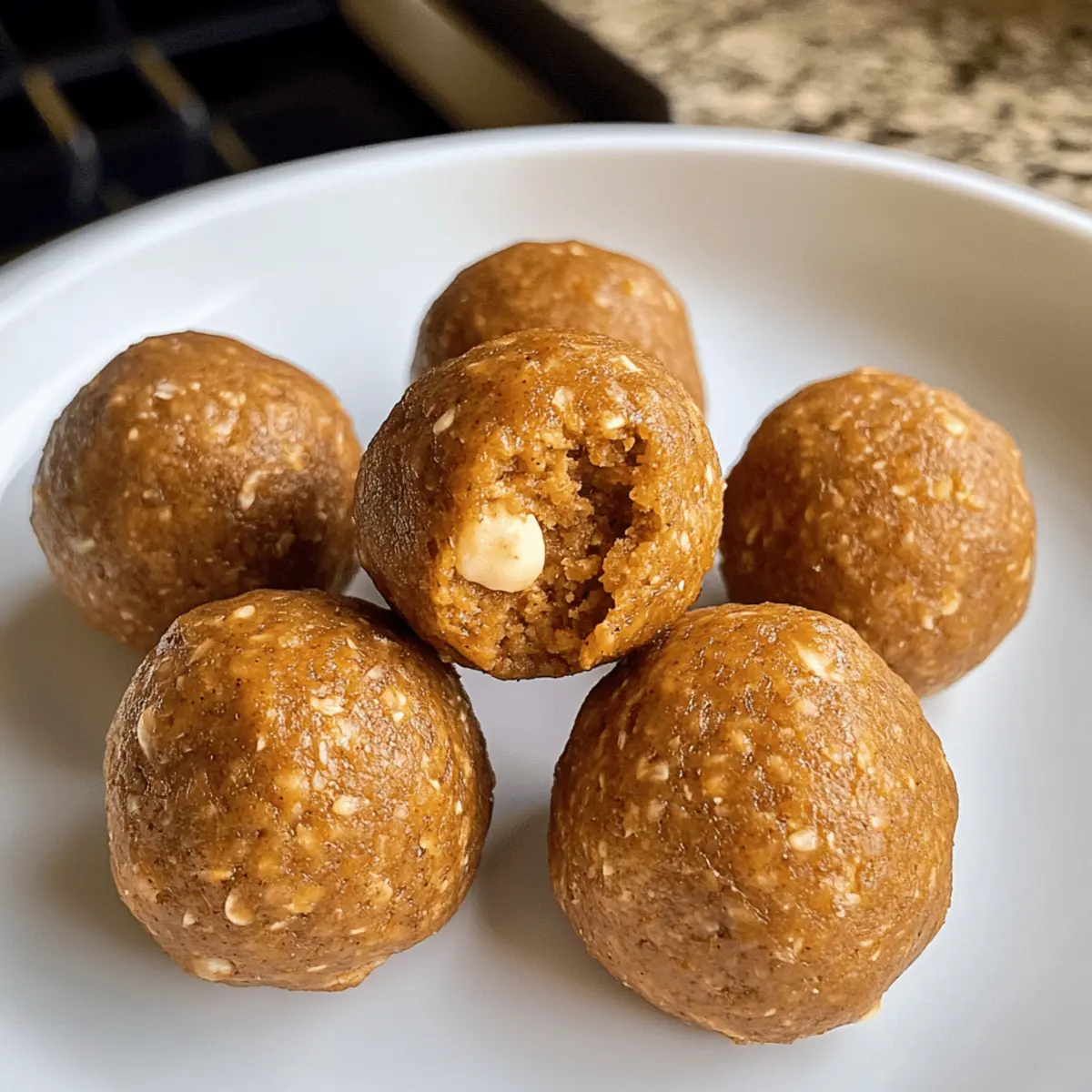 Balles de protéine à la citrouille faciles et saines