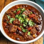 Chili aux côtes courtes et chorizo