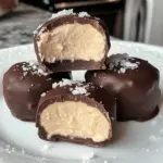 Bouchées de yaourt grec à la cacahuète congelées