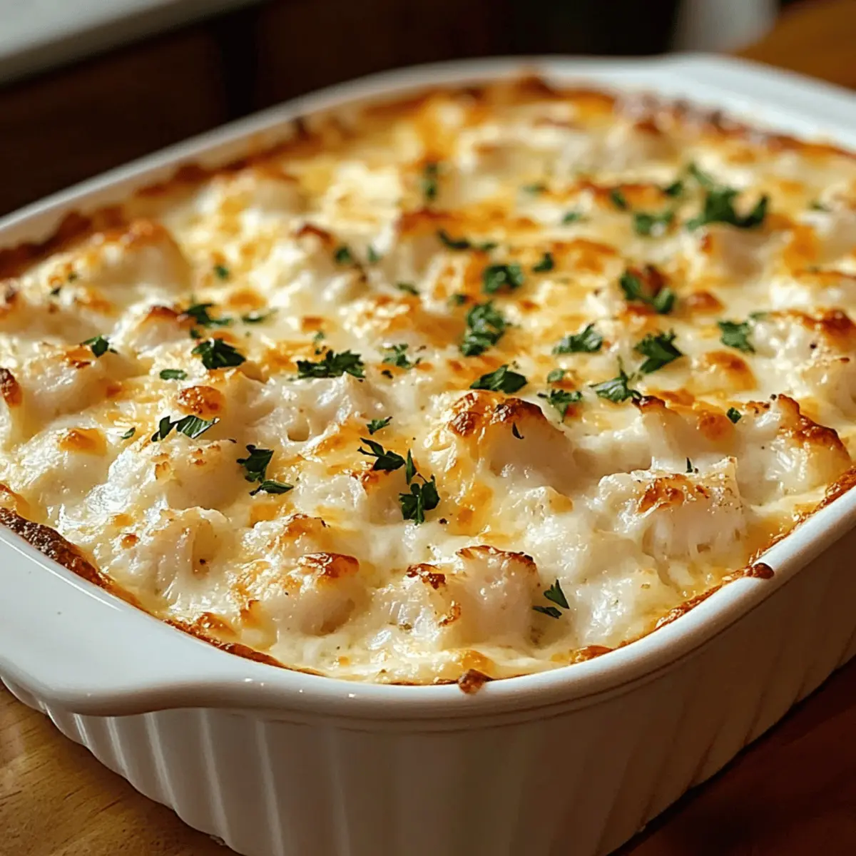 Trempette crémeuse de crabe à la perfection