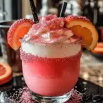 Enchantement et Rafraîchissant Punch de Sorcière Rose