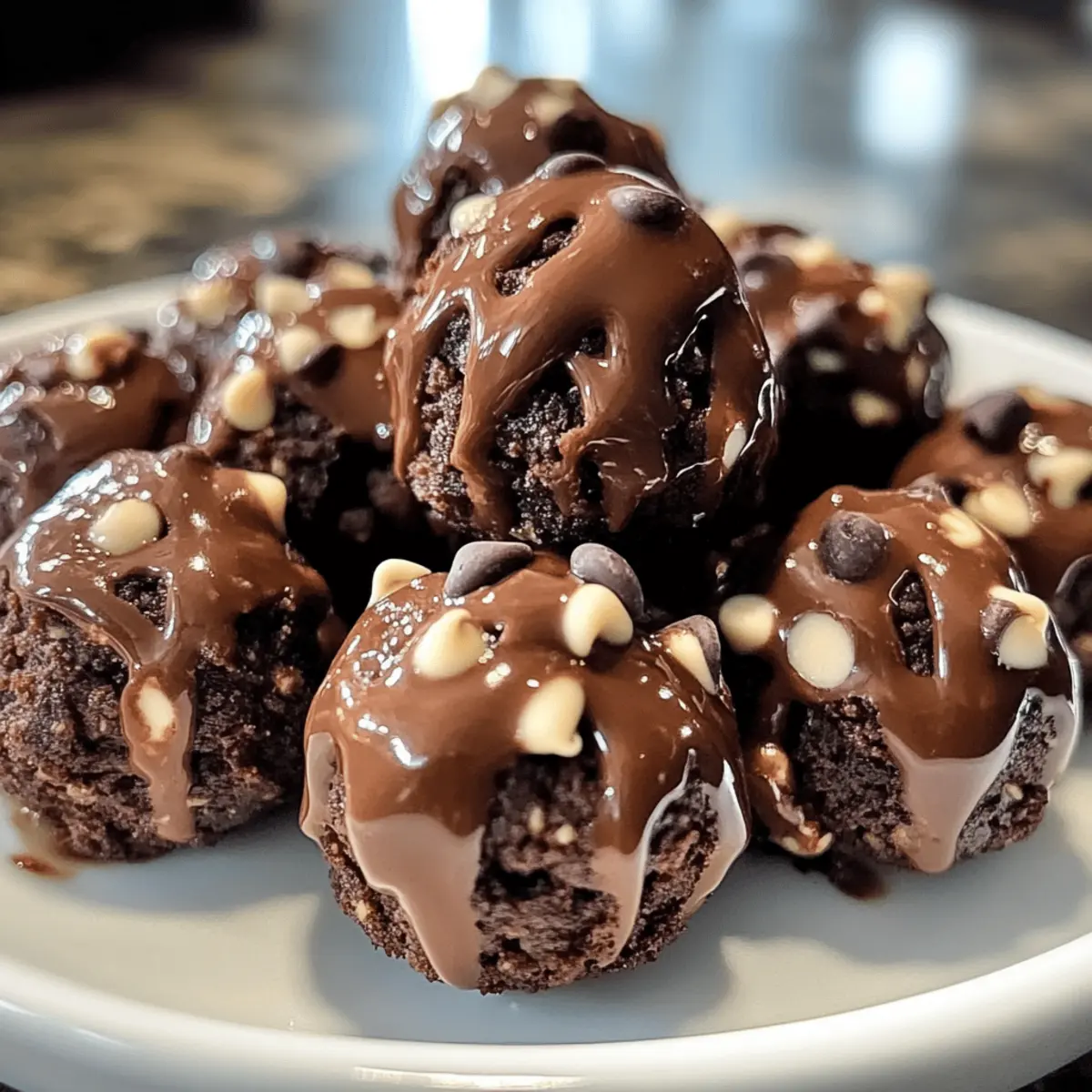 Bouchées de protéine au fromage cottage sans cuisson