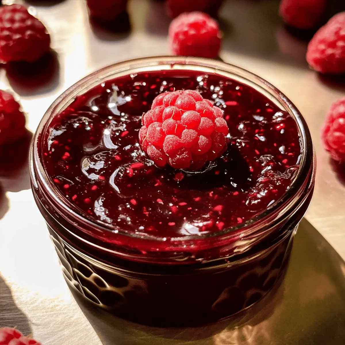 Confiture de chocolat et framboise irrésistible maison