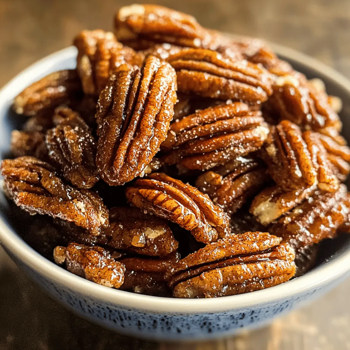 Pécans au pain d'épices : le snack idéal des fêtes