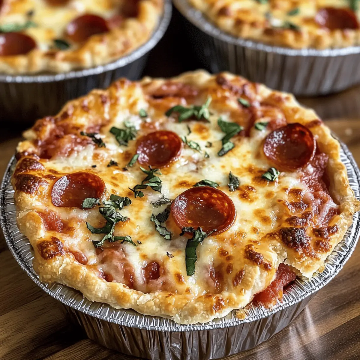 Tourtes de Pizza: Confort Suprême en Portions Úniques