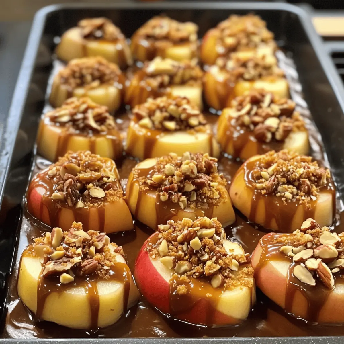 Plaque de cuisson pommes caramélisées irrésistibles