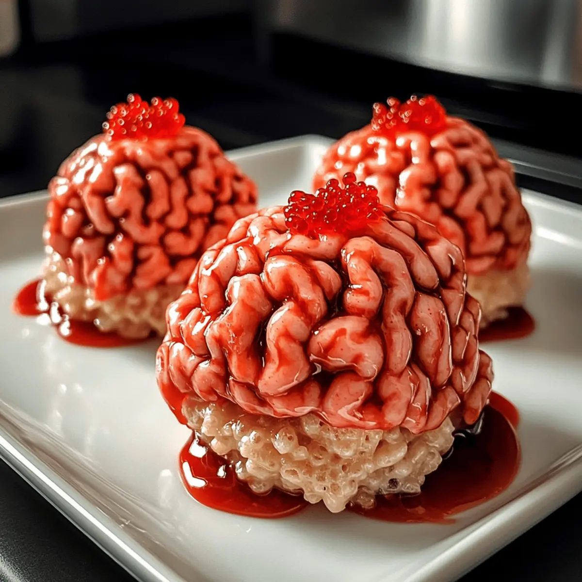 Céréales Krispies Cerveaux pour Halloween Délirantes