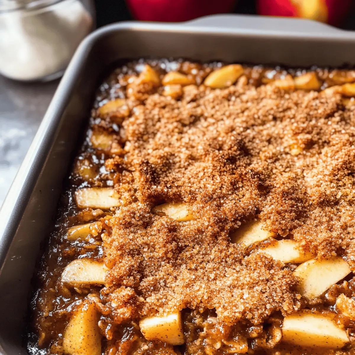 Flocons d’avoine cuits au potiron et à la pomme réconfortants
