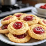 Biscuits au beurre de framboise