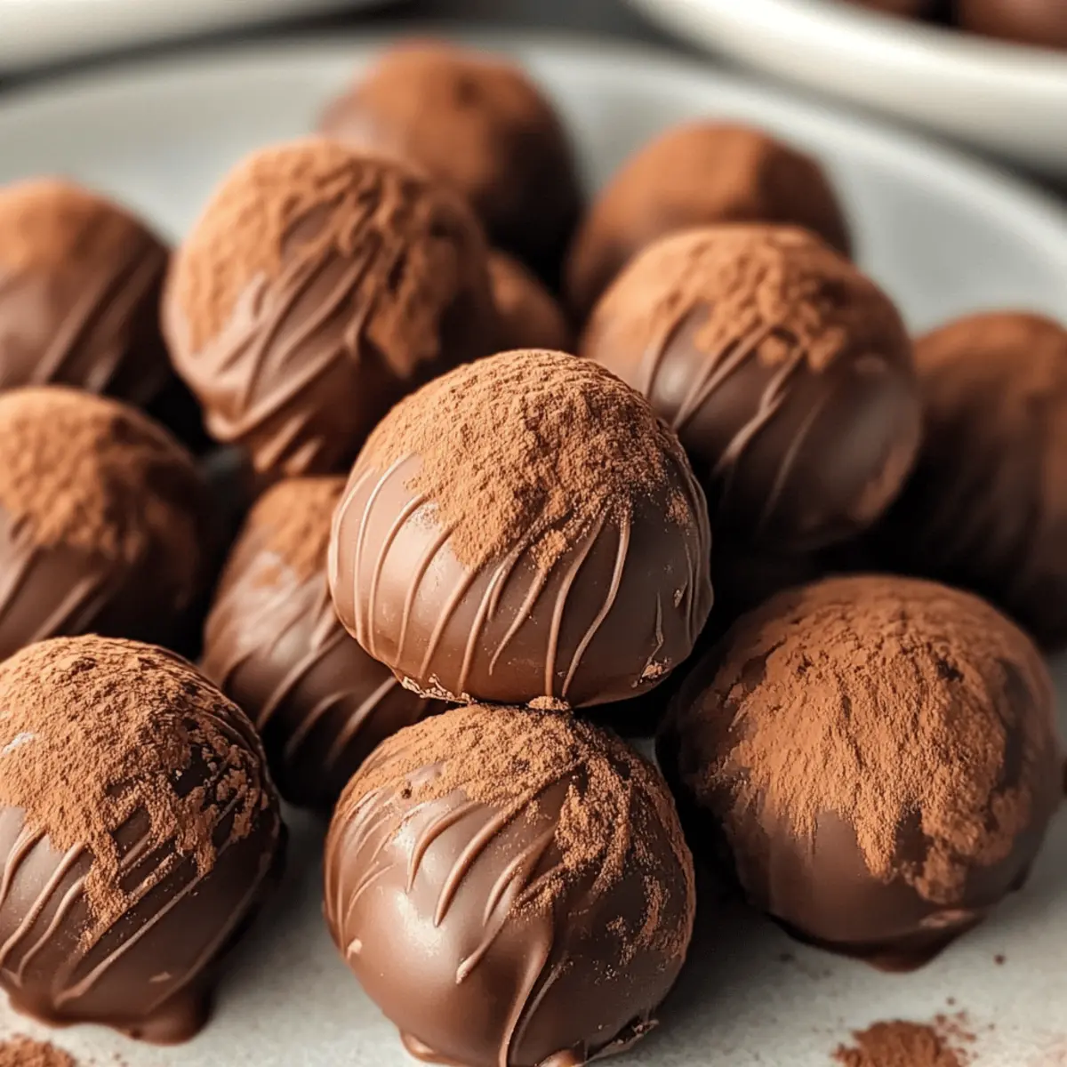 Truffes au café : un délice facile sans cuisson