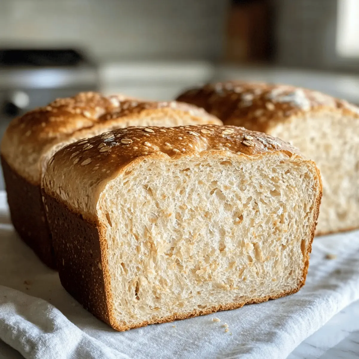 Pain de mie au levain d’avoine super moelleux
