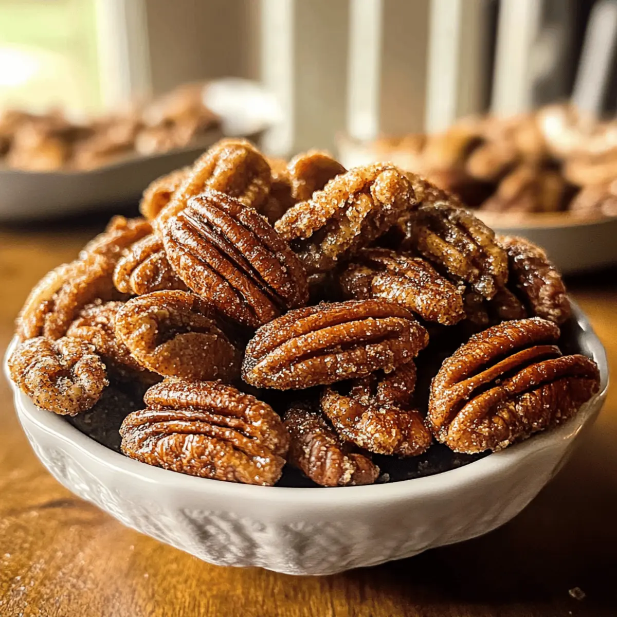 Pécans aux épices de gingembre croustillants maison