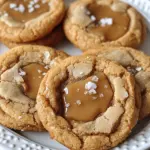 cookie au caramel salé