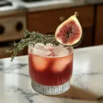 Punch de figue et de thym du vampire