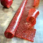 Cuir de fruit aux fraises et pommes