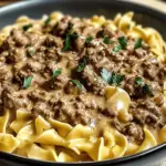 Sauté de bœuf crémeux