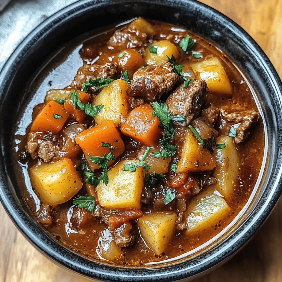 Ragoût de naufrage à la mijoteuse réconfortant