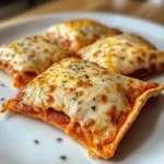 Poche de pizza au pepperoni